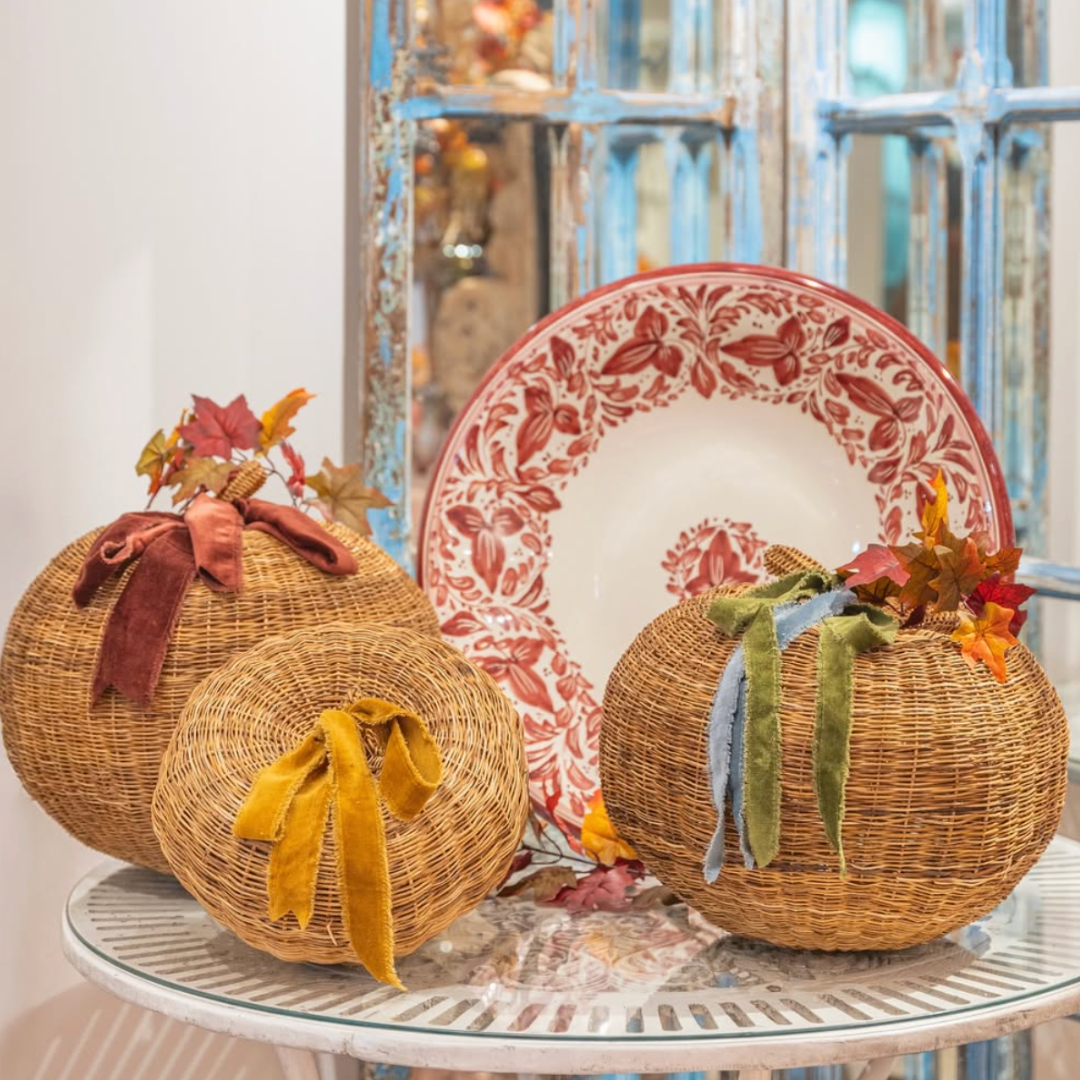 Calabazas en Rattan